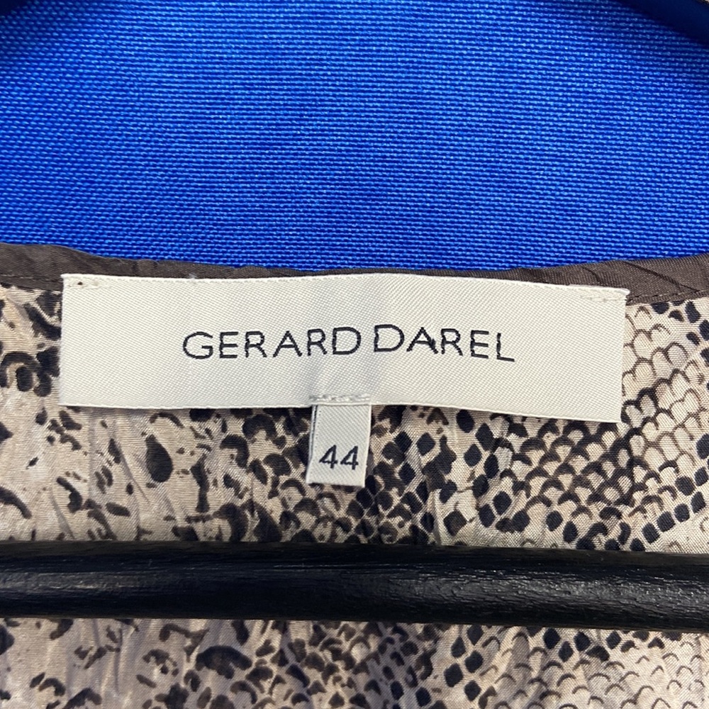 π Gerard Darel Snake Skin Pattern Dress (1159) - Picture 3 of 4